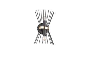 Trio Design wandlamp Rod zwart R21532080