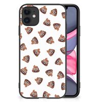 Back Case voor iPhone 11 Poep Emojis