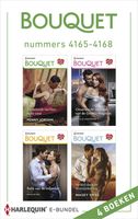 Bouquet e-bundel nummers 4165 - 4168 - Penny Jordan, Natalie Anderson, Maya Blake, Maisey Yates - ebook