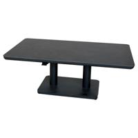 Sedalia verstelbare lounge tafel midnight grey II - Oosterik home