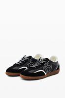 Suède retro sneakers - BLACK - 40 - thumbnail