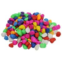 Gerimport Decoratie/hobby stenen - multi kleuren - 300 gram - vulmateriaal/decoratie