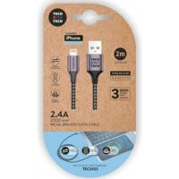 Kabel Lightning Tech One Tech TEC2022 Grijs
