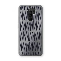 Marrakech Zigzag: Xiaomi Redmi 9 Transparant Hoesje