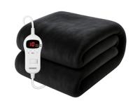Elektrische Warmtedeken Antraciet 180x130cm met Timer