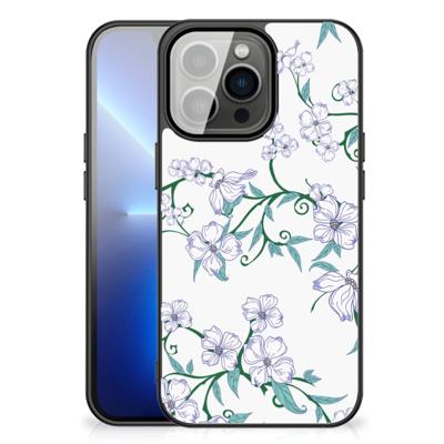 iPhone 13 Pro Max Uniek Bloemen Hoesje Blossom White