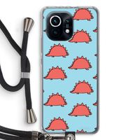 Dinosawrr: Xiaomi Mi 11 Transparant Hoesje met koord