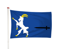 Vlag Olderbekoop - Alderberkeap (fr)