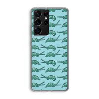 Kroko: Samsung Galaxy S21 Ultra Transparant Hoesje