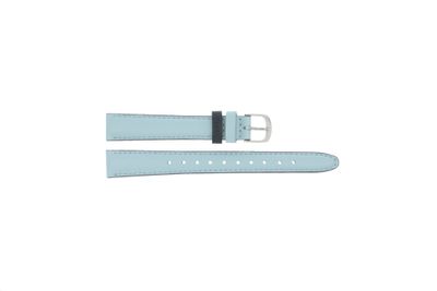 Horlogeband Timex 2R62900 Leder Lichtblauw 14mm