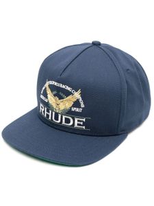 RHUDE casquette American-Spirit Eagle - Bleu