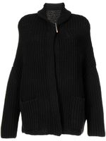 Forme D'expression cardigan en laine mélangée - Noir