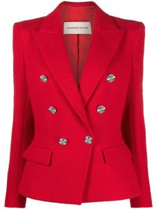 Alexandre Vauthier blazer à boutonnière croisée - Rouge