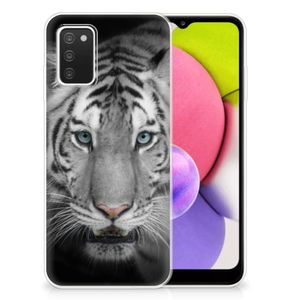 Samsung Galaxy A03S TPU Hoesje Tijger