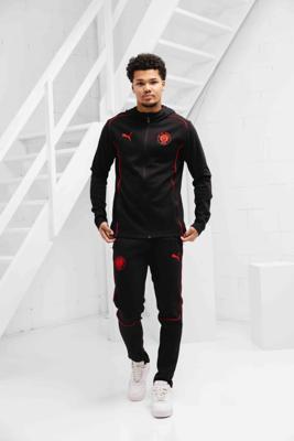 FC St. Pauli Casuals Trainingspak Senior 2024/2025 - Maat XL - Kleur: Zwart | Soccerfanshop