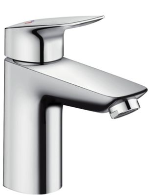 Hansgrohe Logis Coolstart wastafelkraan 100 zonder waste Chroom