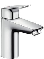 Hansgrohe Logis Coolstart wastafelkraan 100 zonder waste Chroom