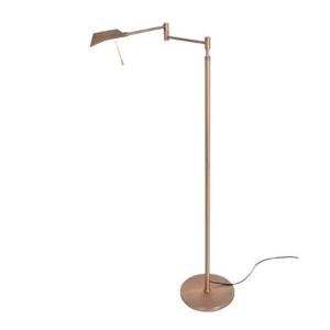 Steinhauer Retina vloerlamp brons kunststof 145 cm hoog