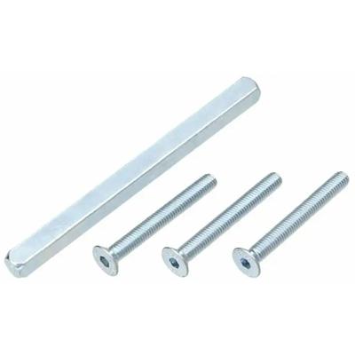 HMB bevestigingsset t.b.v. veiligheidsbeslag kruk/kruk deurdikte 40-43mm