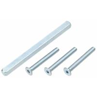 HMB bevestigingsset t.b.v. veiligheidsbeslag kruk/kruk deurdikte 40-43mm