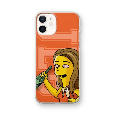 Jamie Lee Simpson: iPhone 12 mini Transparant Hoesje