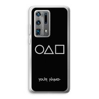 Squid Game: Huawei P40 Pro Plus Transparant Hoesje