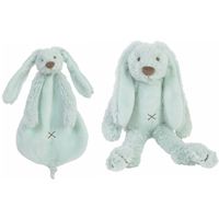 Kraamcadeau Rabbit Ritchie mint Happy Horse knuffeldoekje en knuffel konijntje