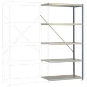 Manuflex RP1120.0001 Magazijnstelling uitbreidingsmodule (b x h x d) 1000 x 2000 x 600 mm Staalbodem