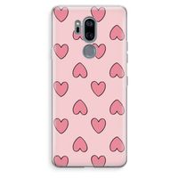 Ondersteboven verliefd: LG G7 Thinq Transparant Hoesje
