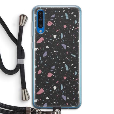 Terrazzo N°16: Samsung Galaxy A50 Transparant Hoesje met koord