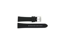 Horlogeband Fossil CH2984 Leder Zwart 22mm