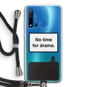 No drama: Huawei P20 Lite (2019) Transparant Hoesje met koord