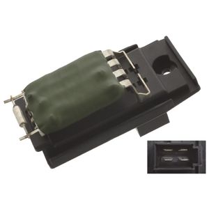 Weerstand, interieurventilator 45415