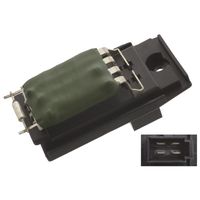 Weerstand, interieurventilator 45415