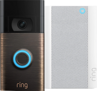 Ring Video Doorbell Gen. 2 Lichtbrons + Chime Pro - thumbnail