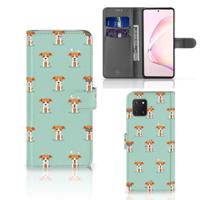 Samsung Note 10 Lite | Telefoonhoesje | Met pasjeshouder | Pups