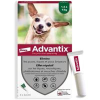 Pipette antiparassitarie ADVANTIX 4 - Per cani di piccola taglia da 1,5 a 4 kg