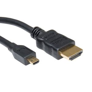 VALUE HDMI High Speed Kabel met Ethernet, HDMI M - MICRO HDMI M, 2 m