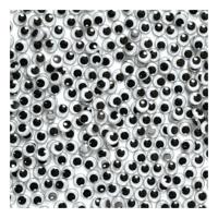 Colorations - wiebelende oogjes zwart, 1000st.