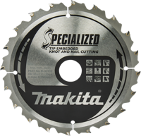 Makita Accessoires Makita zaagblad tipe 185x30x2,0 20t 25g - b-33102