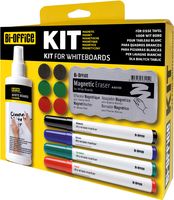 Bi-Office starterkit voor whiteboards, ophangbaar doosje