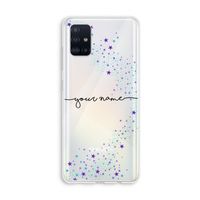 Sterren: Galaxy A51 4G Transparant Hoesje