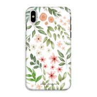 Botanical sweet flower heaven: iPhone X Tough Case