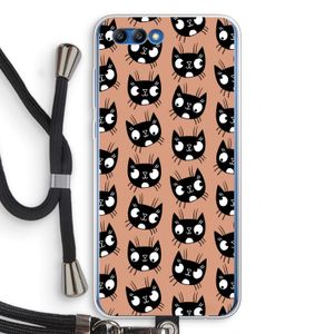 Kat: Honor 10 Transparant Hoesje met koord
