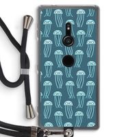 Kwallie: Sony Xperia XZ2 Transparant Hoesje met koord