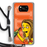 Jamie Lee Simpson: Xiaomi Poco X3 Pro Transparant Hoesje met koord