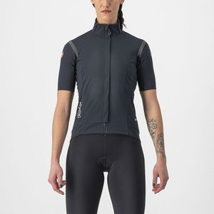 Castelli Gabba RoS 2 fietsjack korte mouw zwart dames L