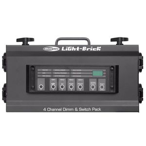 Showtec Lightbrick 4-kanaals DMX dimmerpack