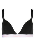 DSQUARED2 soutien-gorge Technicolor à bande logo - Noir