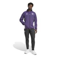 adidas Manchester United Presentatie Trainingspak Full-Zip 2025-2026 Paars Zwart Wit